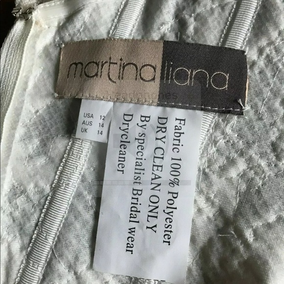 Martina Liana bridal corset top - Picture 7 of 7